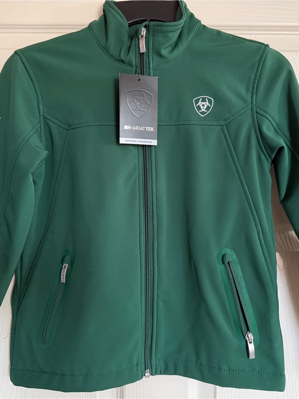 Ariat Boys Forest Green Softshell Jacket